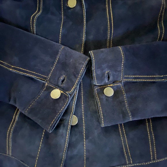 ISAAC MIRAHI SUEDE JACKET - Picture 7 of 11